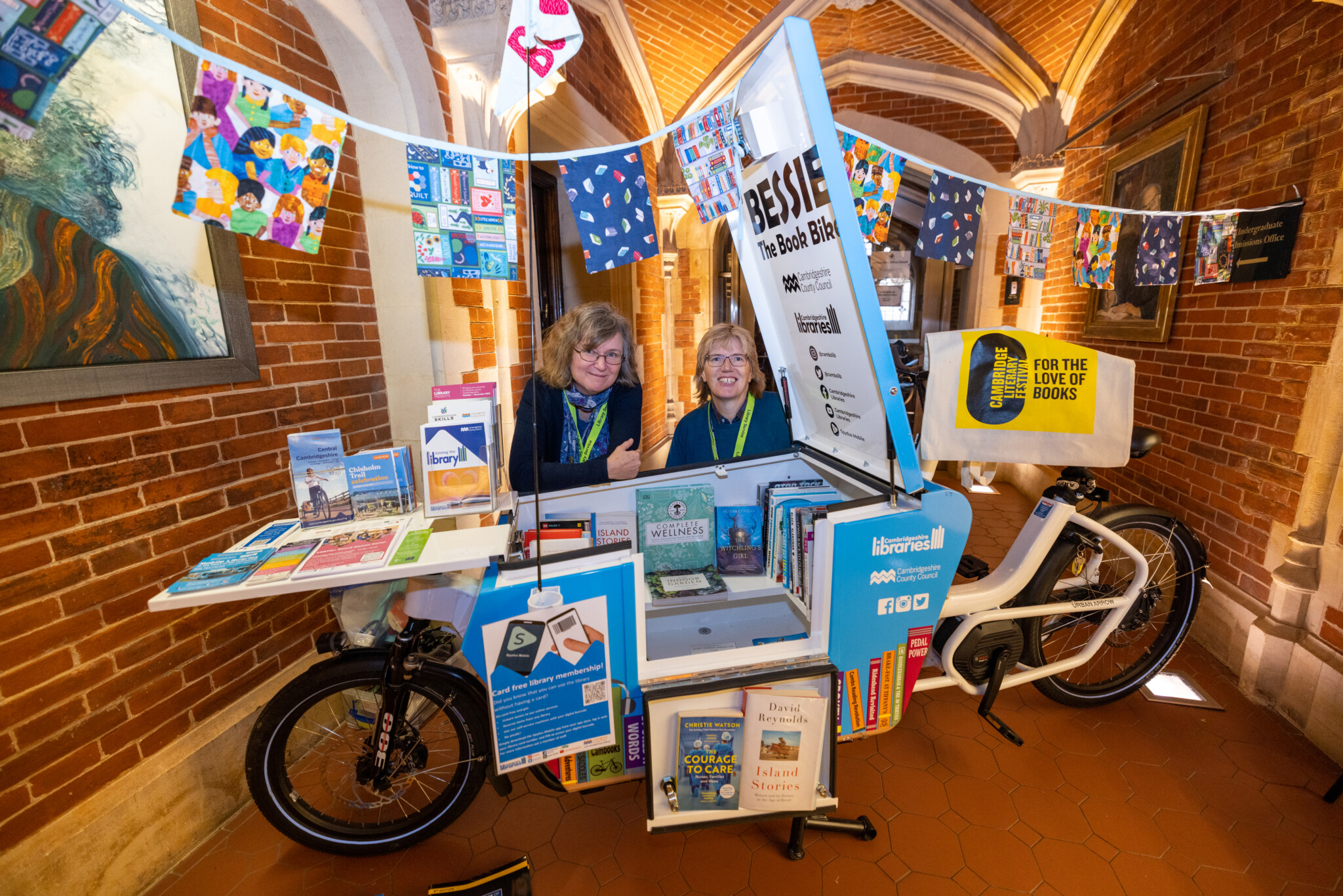 Bessie the book bike
